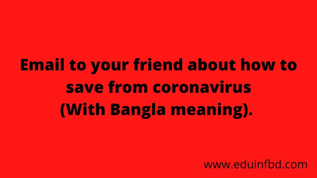 save from coronavirus