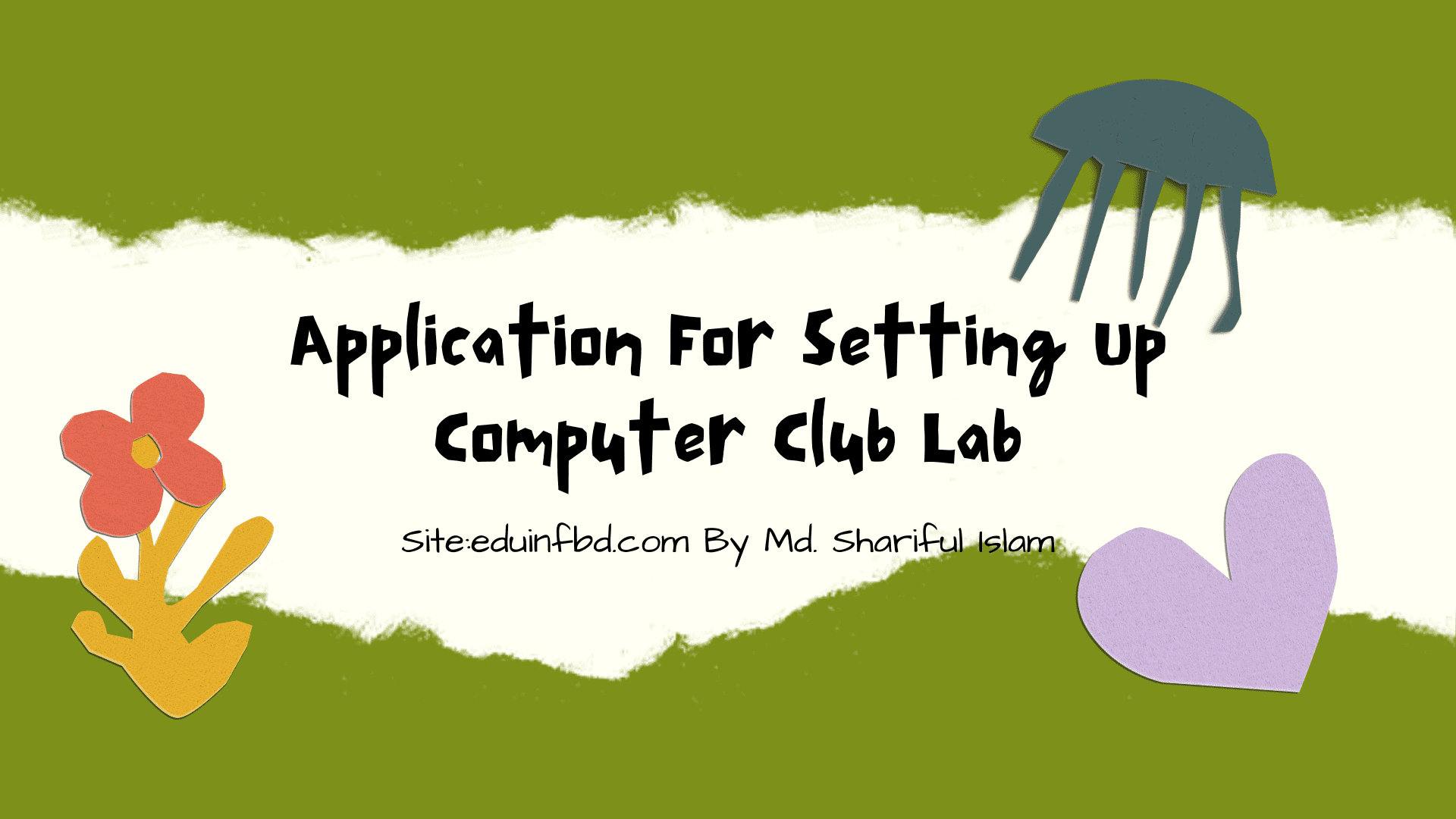 Application For Setting Up Computer Club Lab