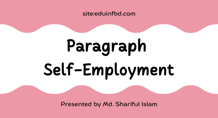 Paragraph Self-Employment